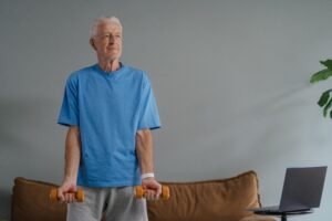 Fitness for older adults and elderly is important to fight off diseases